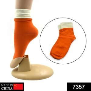 7357 Socks Breathable Thickened Classic Simple Soft Skin Friendly (1Pair) (Moq :-3), Moja