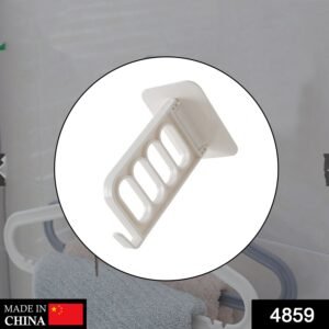 4859 Single Door Hook for Bathroom Kitchen Bedroom Cubicle