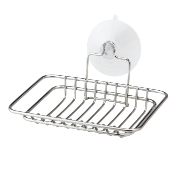 5193 Steel Soap Dish 13cm Wall Mounted Soap Holder For bathroom Use