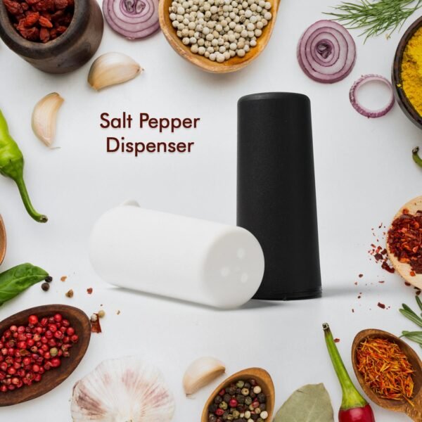 5317  Salt Pepper Dispenser Dining Table Spice Storing Use & New Look Dispenser For Home & Hotel Use