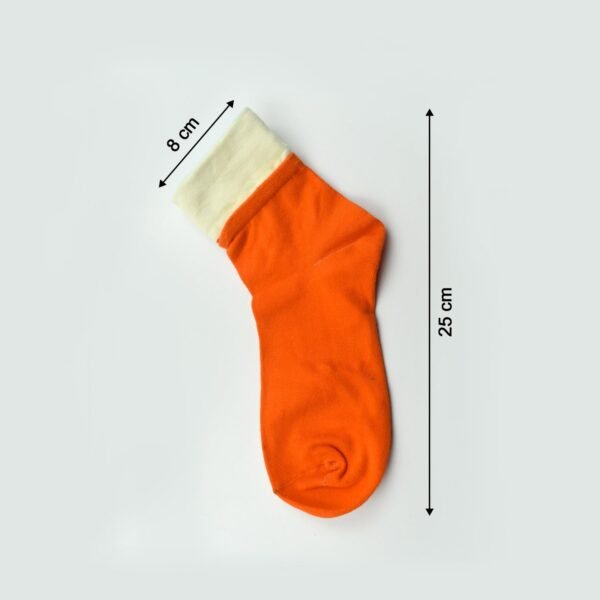 7357 Socks Breathable Thickened Classic Simple Soft Skin Friendly (1Pair) (Moq :-3), Moja