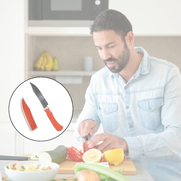 0092 Kitchen Small Knife with cover -