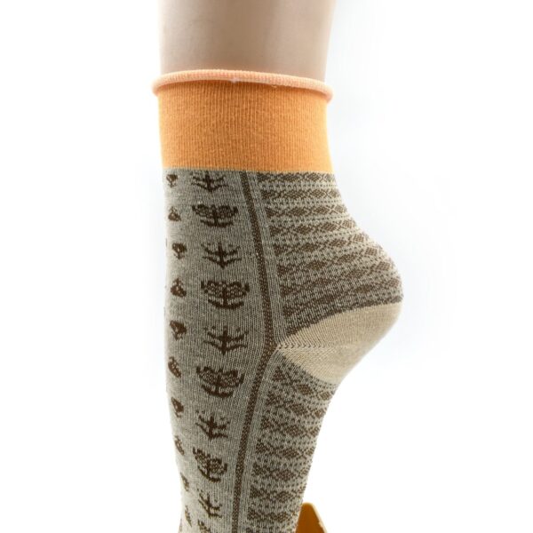 7356 Socks Breathable Thickened Classic Simple Soft Skin Friendly (1Pair) (Moq :-3), Moja