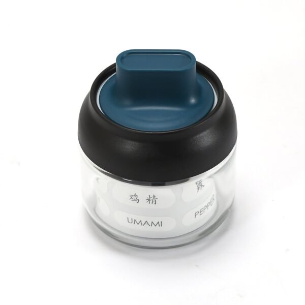 5219 Spice Jar Sealed Spoon Cover Integrated Design with Spoon for Kitchen