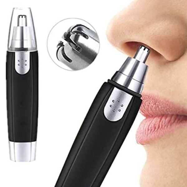 6003 Sharp New Ear and Nose Hair Trimmer Professional Heavy Duty Steel Nose Clipper Battery-Operated.