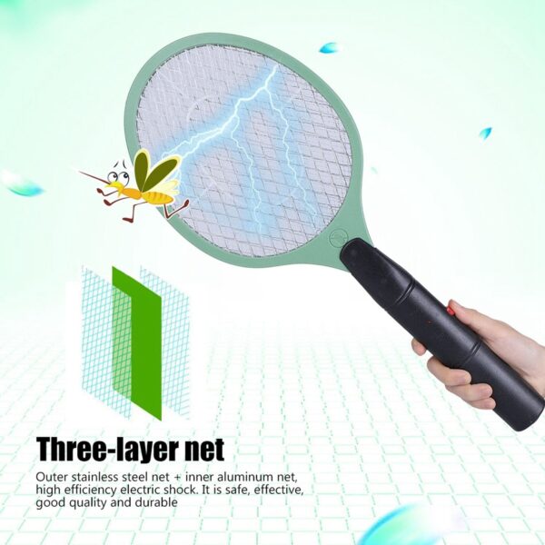 1732 Mosquito Killer Racket Rechargeable Handheld Electric Fly Swatter Mosquito Killer Racket Bat, Electric Insect Killer (Quality Assured)