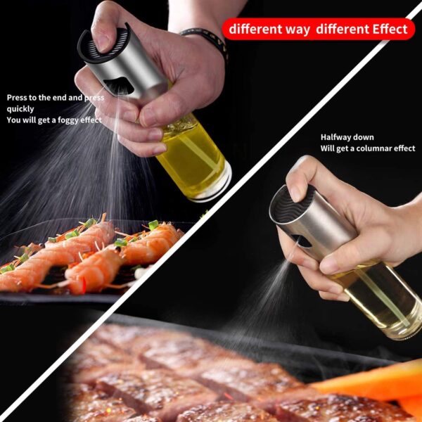 7126 Oil Sprayer Dispenser, Oil Versatile Glass Spray Bottle For Cooking & Multi Use Bottle