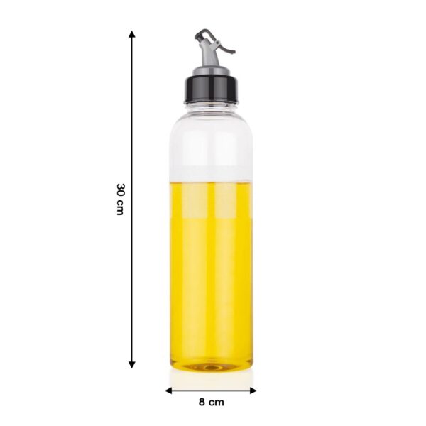 2346 Oil Dispenser Transparent Plastic Oil Bottle |  1 Liter