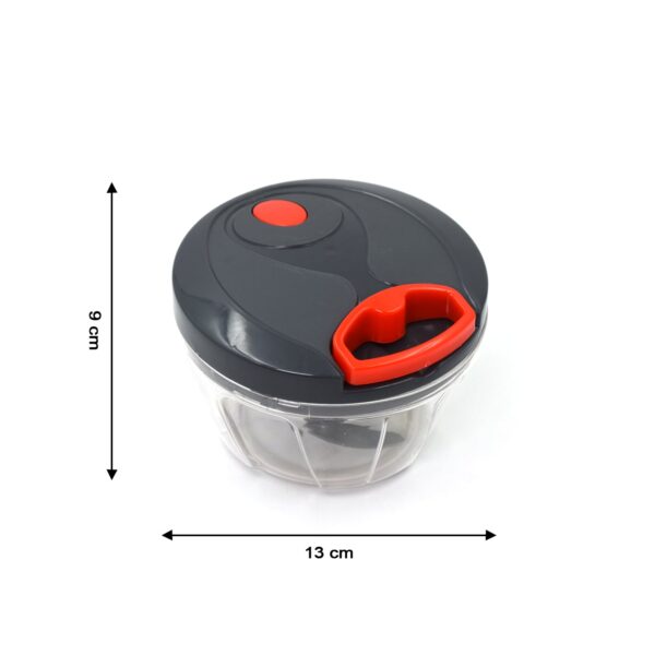 0080 V Atm Black 450 ML Chopper widely used in all types of household kitchen purposes for chopping and cutting of various kinds of fruits and vegetables etc.