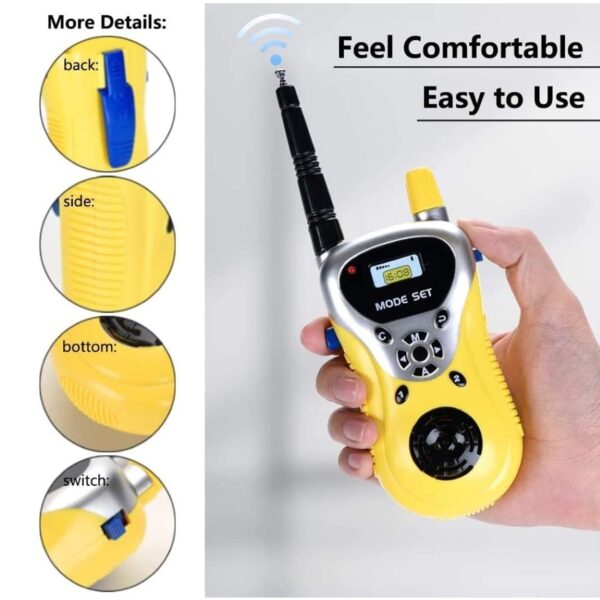 4481 Walkie Talkie Toys for Kids 2 Way Radio Toy for 3-12 Year Old Boys Girls, Up to 80 Meter Outdoor Range