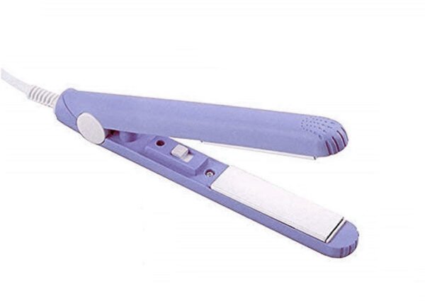 1215 Mini Portable Electronic Hair Straightener and Curler