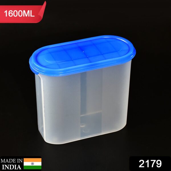 2179 Plastic Storage Containers with Lid (1600 ML)