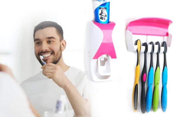 0200 Toothpaste Dispenser  (Tooth Brush Not included)