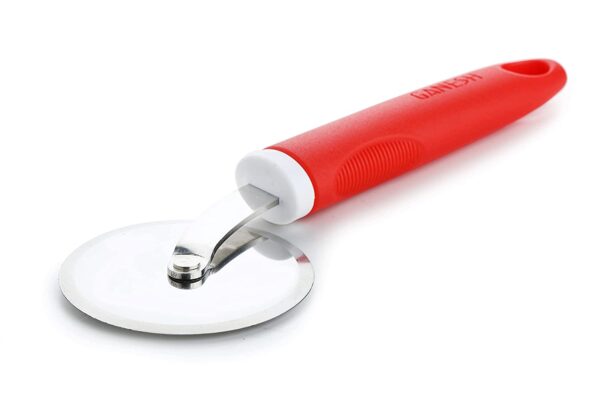 8707 Ganesh PIZZA / PASTRY CUTTER Wheel Pizza Cutter  (Stainless Steel)