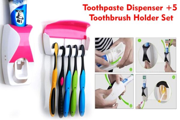 0200 Toothpaste Dispenser  (Tooth Brush Not included)