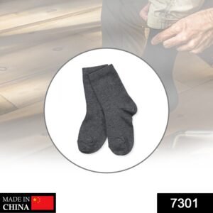 7301 Socks Breathable Thickened Classic Simple Soft Skin Friendly (Moq :-3), Moja