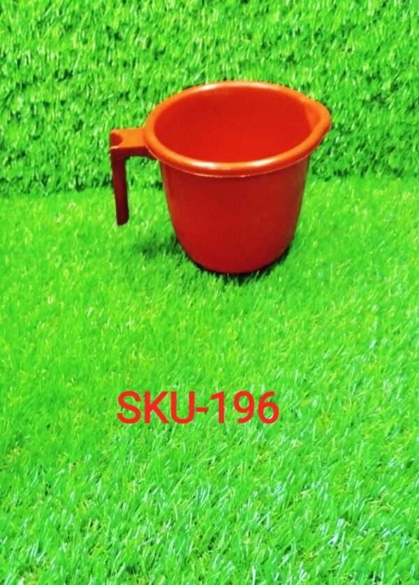 0196 Deluxe Plastic Mug for Bathroom (muga_101)