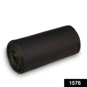 1576 Garbage Bags Large Size Black Colour (30 x 50) - 10 pcs