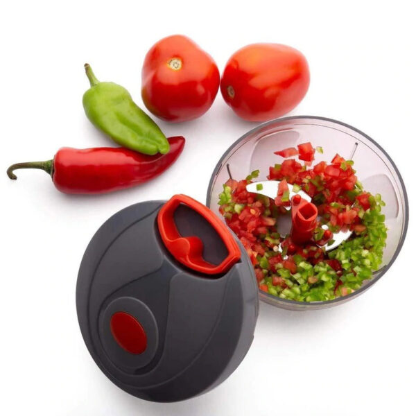 0080 V Atm Black 450 ML Chopper widely used in all types of household kitchen purposes for chopping and cutting of various kinds of fruits and vegetables etc.