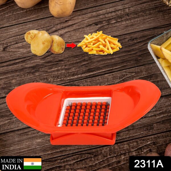 2311A French Fry Fries Cutter Peeler Potato Chip Vegetable Slicer Cooking Tools Finger Chips Cutter